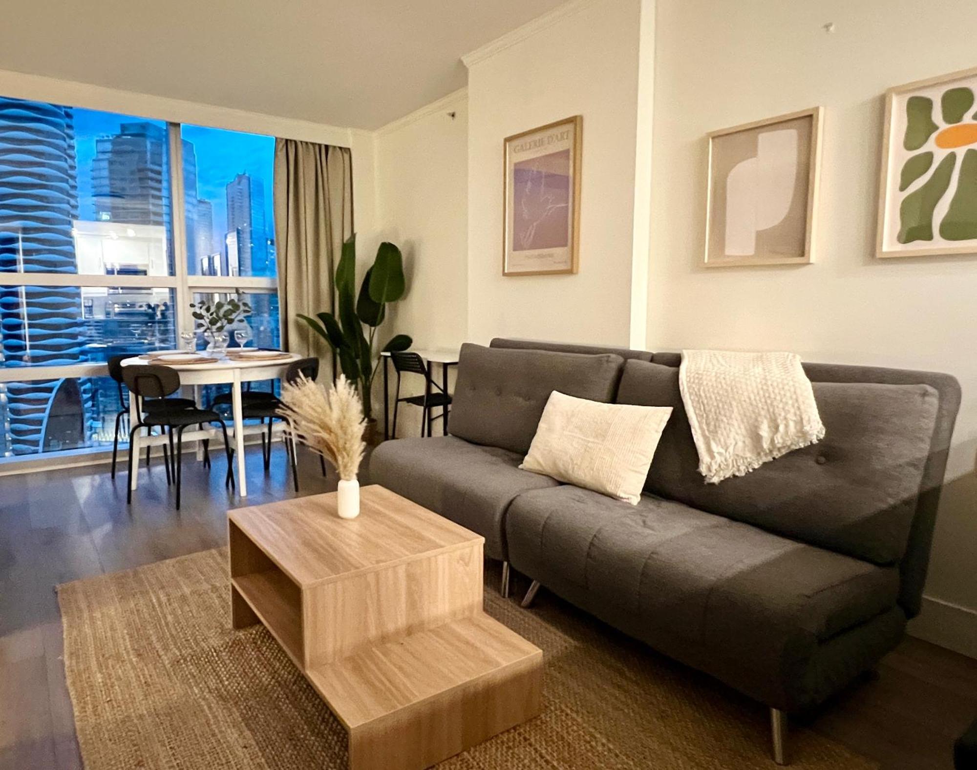 溫哥華Stunning Skyline Views In A Cozy And Stylish Abode公寓 外观 照片