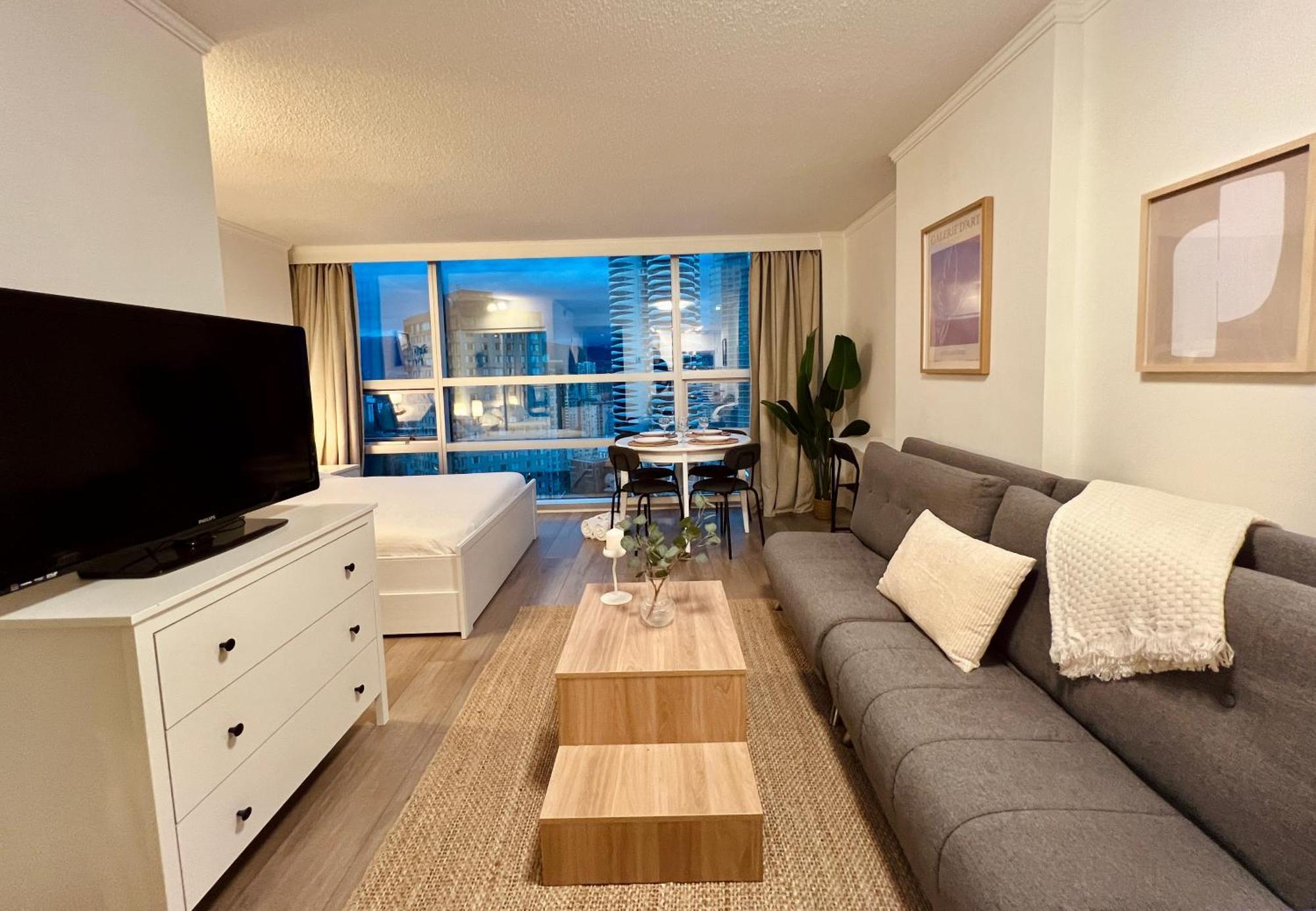 溫哥華Stunning Skyline Views In A Cozy And Stylish Abode公寓 外观 照片